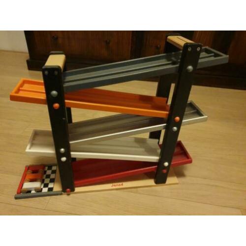 Janod houten rally autoracebaan