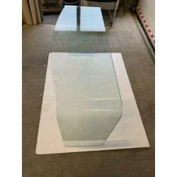 Glazen sidetables 120x 42x70