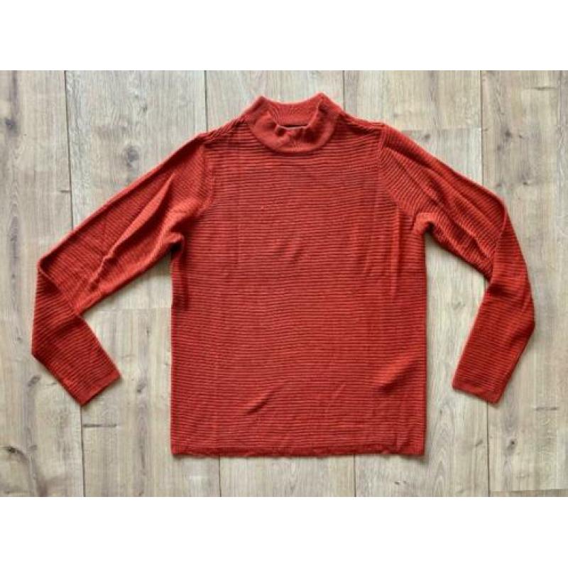 *NIEUW!* Trui, coltrui, van Vero Moda, terracotta, maat XS