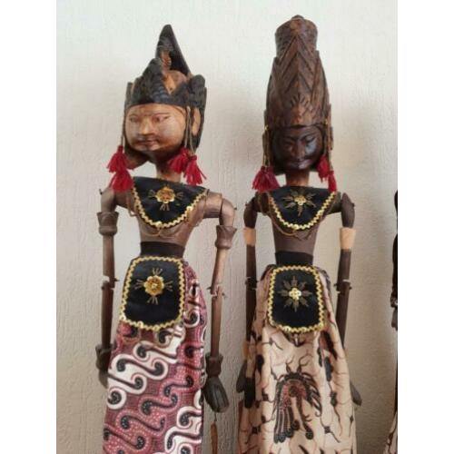 Boneka Wajang Golek poppen