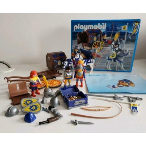 Playmobil 3314 - Koningsridders met schattentransport - comp