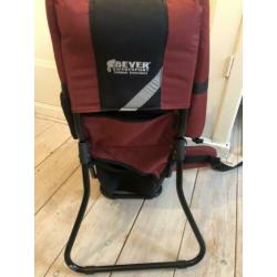 Beversport Rugdrager baby/peuter incl zonneklep en regenhoes