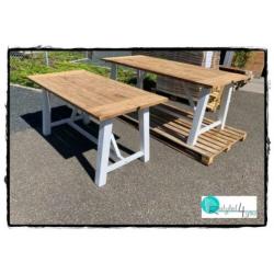 Nieuw houten eettafel/buitentafel/tuintafel 1.60