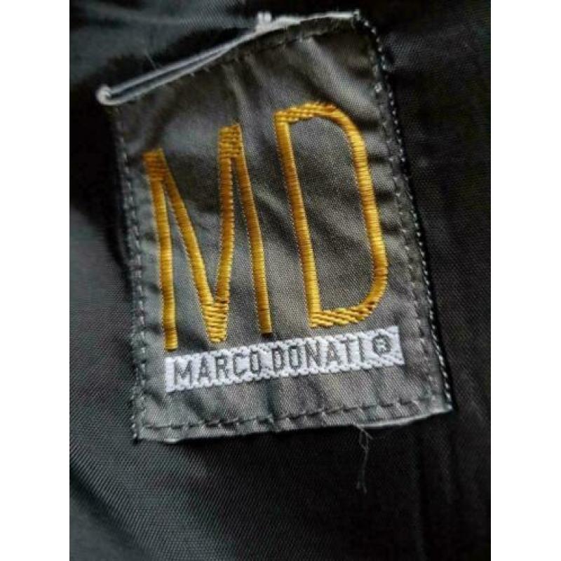 Marco Donati wol maat 60 xxxl €49 zwart /ruit