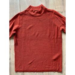 *NIEUW!* Trui, coltrui, van Vero Moda, terracotta, maat XS