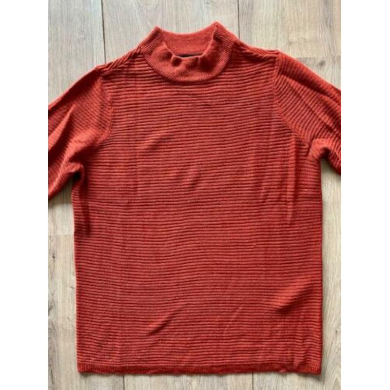 *NIEUW!* Trui, coltrui, van Vero Moda, terracotta, maat XS