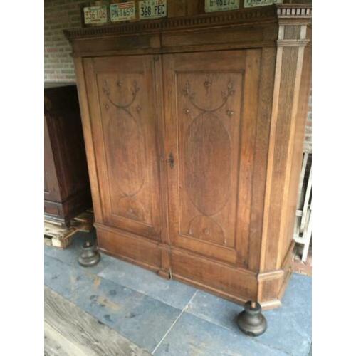 Brocante klooster kast