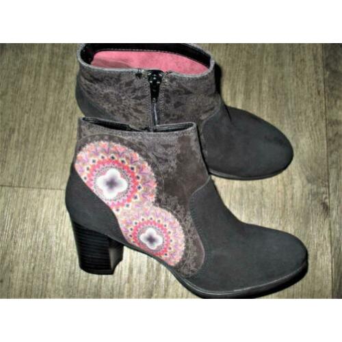 DESIGUAL ! Calei Suede laarsjes mt 38.