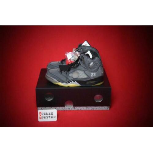 Nike air jordan 5 off white 42.5 us9