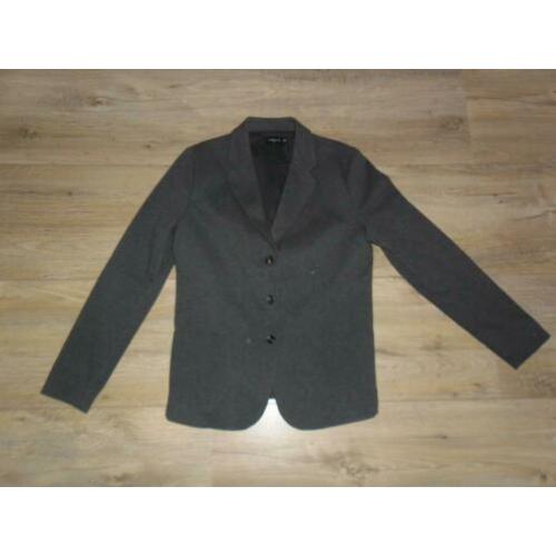 Liebeskind Donkergrijs Blazer Jasje Maat 42/XL (NIEUW)