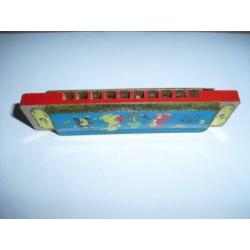 retro mondharmonica Star made in China