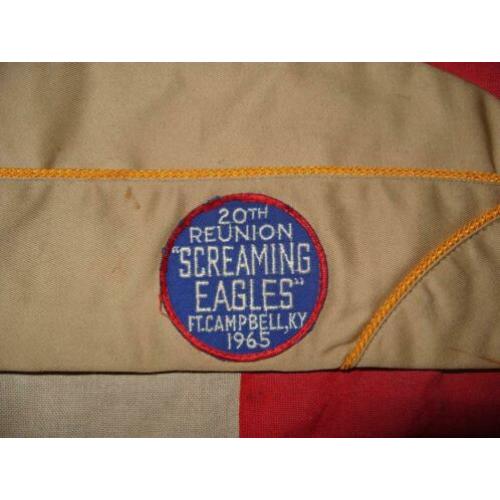 US 101st airborne garrison cap sgt Bill Galbraith