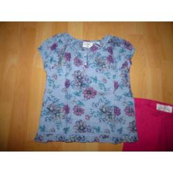 Mooie set (blouse/legging) van H&M, maat 116 NIEUW!