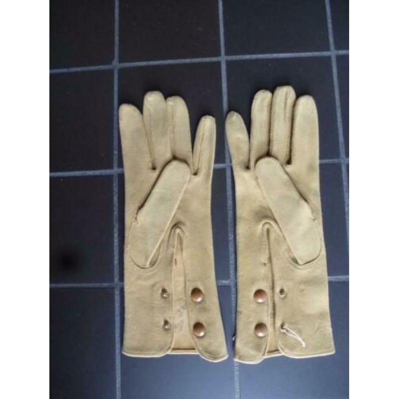 leren dameshandschoenen, maat 7