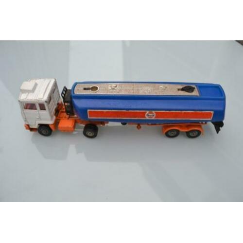 Corgi major 1160 ford kantelcabine met gulf petrol tanker