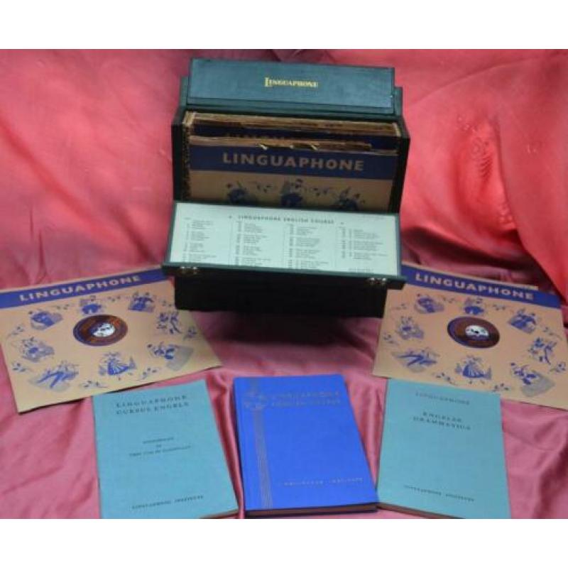 linguaphone engels op 78 toerenplaten