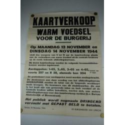 Utrechtse ww2 poster in top staat