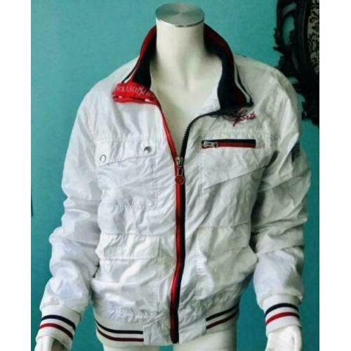 NICKELSON jack, wit, maat L