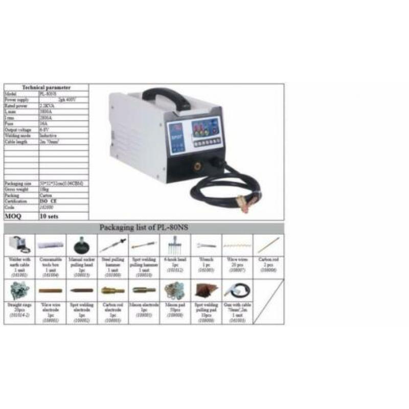 Spotter set 380V 3800 Amp + CE