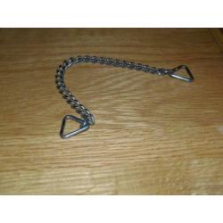 Vintage zware sleutelketting 26 cm