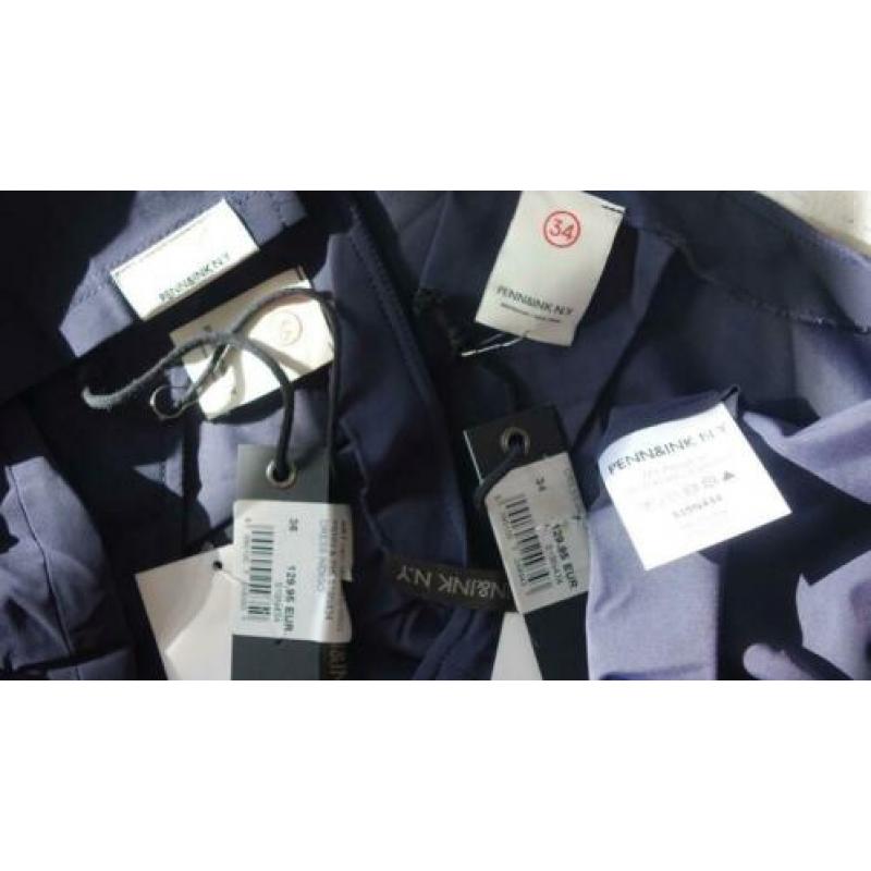 nieuwe donkerblauwe PENN EN INK travel jurk