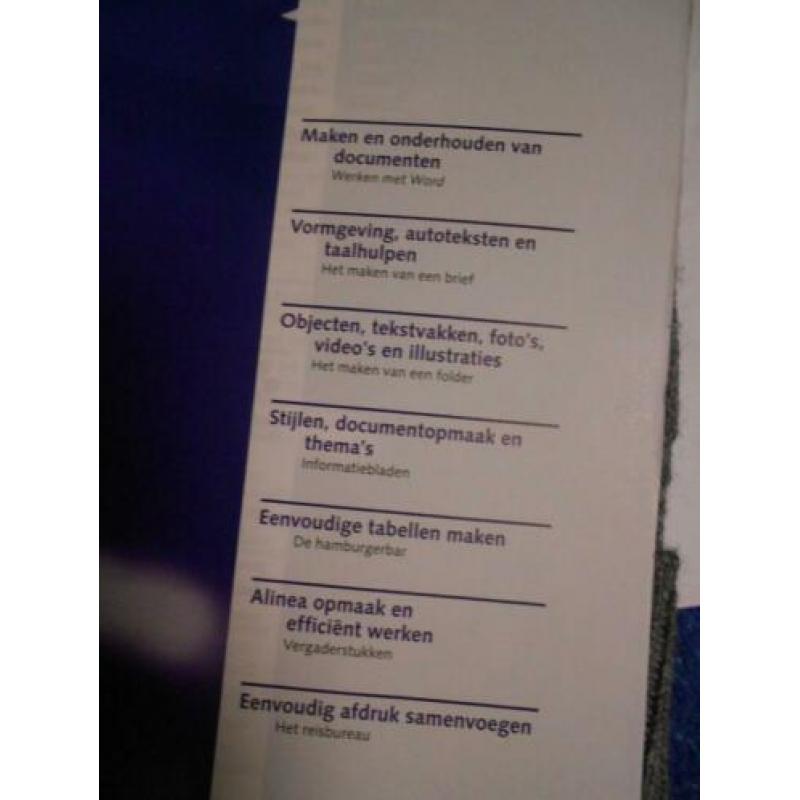 praktijk boek basis - MOS word 2013 - MOS excel 2013