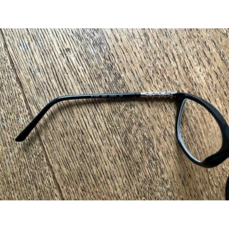 Burberry Bril / Brilmontuur - Design - Zwart / Zilver