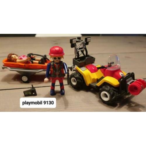 Reddingsquad 9130, playmobil politie, brandweer, speeltuin