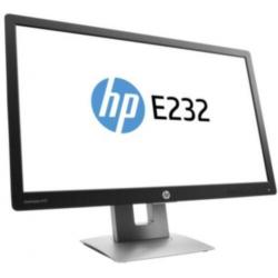 HP EliteDisplay E232 IPS 23" Zwart Full HD Matt