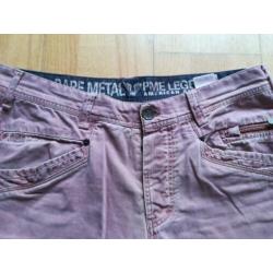 Pme Bare Metal oudroze broek! Wie durft W33 L34