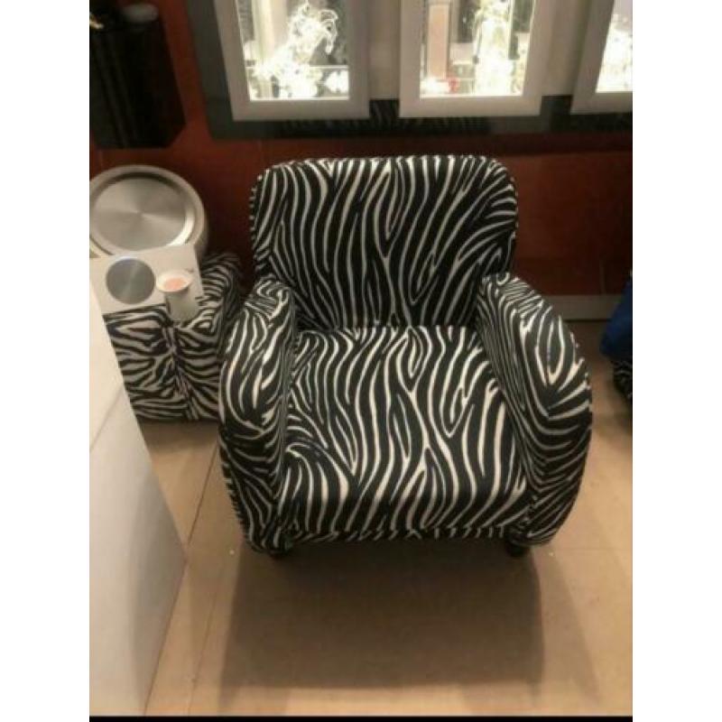 Zebra stoel fauteuil