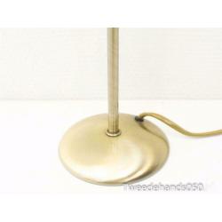 Tafellamp goud met witte kap 87890