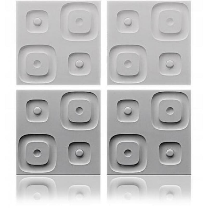 Gips Wandpanelen 3D- Loco 3D