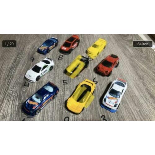 Jdm Hotwheels modellen auto’s €1 per stuk VAVB