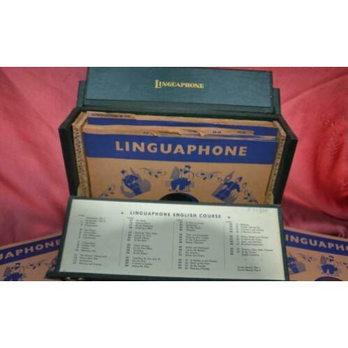 linguaphone engels op 78 toerenplaten