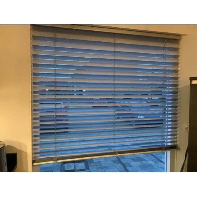 Jaloezieën 160cm * 225cm grijs/donkergrijs