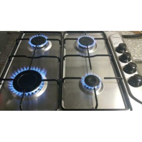 RVS Bestron Gaskookplaat+elektrisch ontsteking werkt superb