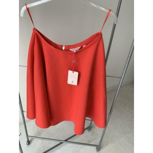 Ted baker rode rok NIEUW met kaartjes mt 3 38 40