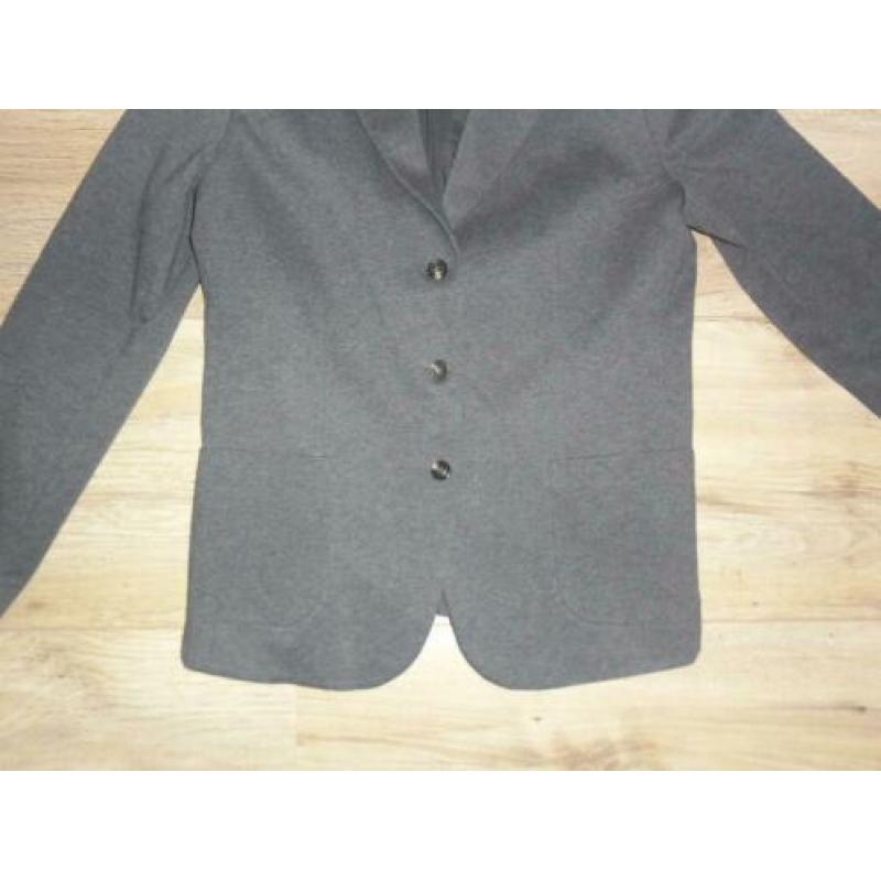 Liebeskind Donkergrijs Blazer Jasje Maat 42/XL (NIEUW)