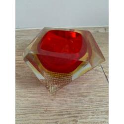 Sommerso design kristalglas Flavio Poli voor Murano