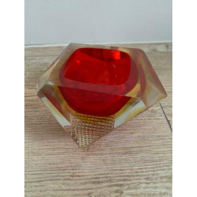 Sommerso design kristalglas Flavio Poli voor Murano