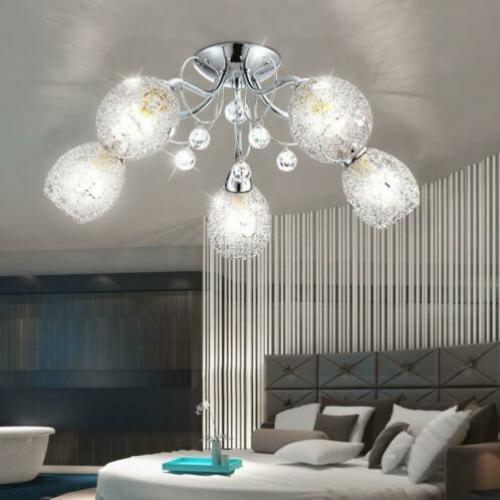 Plafondlamp Crystal Spot Lamp Verlichting Chrome Woonkamer