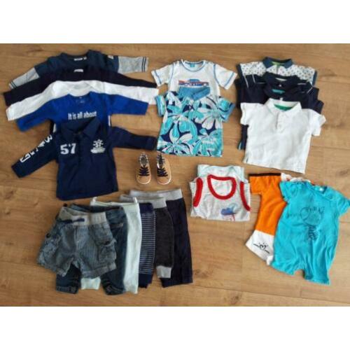 Pakket babykleding jongen maat 62