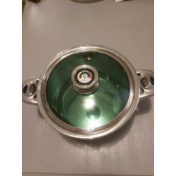 Pan met termometer nooit gebruikt