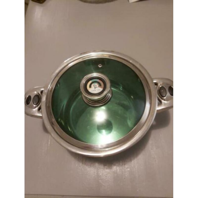 Pan met termometer nooit gebruikt