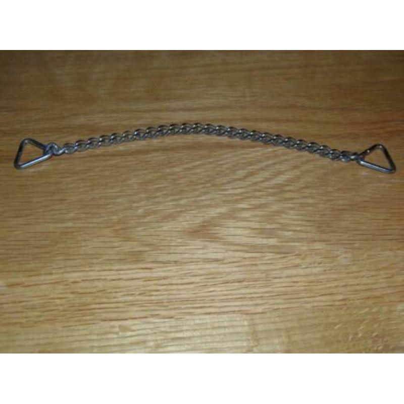 Vintage zware sleutelketting 26 cm
