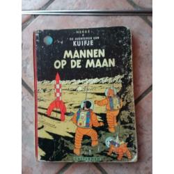 5 oude stripboeken kuifje
