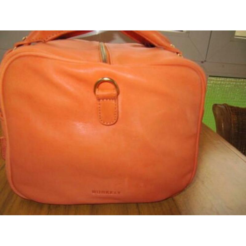nieuwe echt leren hand/schouder tas met portemonee burkely