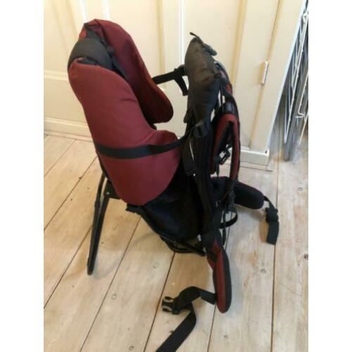 Beversport Rugdrager baby/peuter incl zonneklep en regenhoes