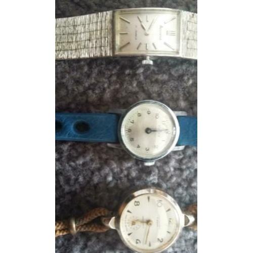 12 vintage/ antieke dameshorloges ( ook los!!)